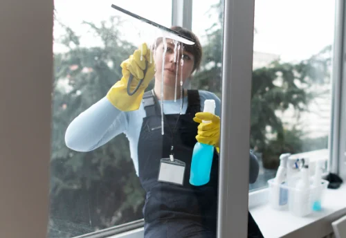 Nettoyage de vitres intérieures et extérieures à Blou
